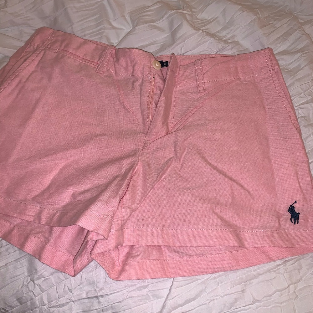 Pink Ralph Lauren Sport Shorts